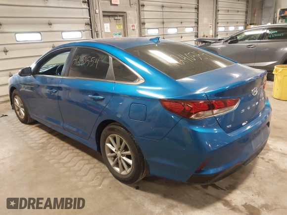 2018 Hyundai Sonata SE with VIN 5NPE24AF3JH690907, listed as a IAAI auction lot 41240554 with 35,457 mi miles and . Bid and sale history available at DreamBid. Image 3.
