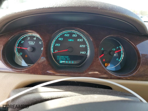 2011 Buick Lucerne CXL with VIN 1G4HC5EM2BU114933, listed as a Copart auction lot 51958755 with 102,936 mi miles and Salvage Title. Bid and sale history available at carsss.com. Image 9.