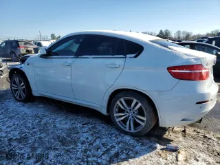 2012 BMW X6 M with VIN 5YMGZ0C56CLL29503, listed as a Copart auction lot 89285075 with 0 mi miles and Salvage Title. Bid and sale history available at carsss.com. Image 2.
