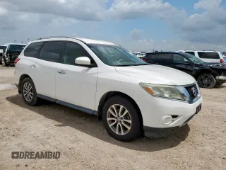 2013 Nissan Pathfinder SV with VIN 5N1AR2MNXDC642138, listed as a Copart auction lot 64879585 with 129,817 mi miles and Clean title. Bid and sale history available at DreamBid. Image 4.