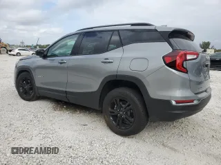 2024 GMC Terrain AT4 with VIN 3GKALYEG8RL332708, listed as a Copart auction lot 47692825 with 176 mi miles and Salvage Title. Bid and sale history available at carsss.com. Image 2.