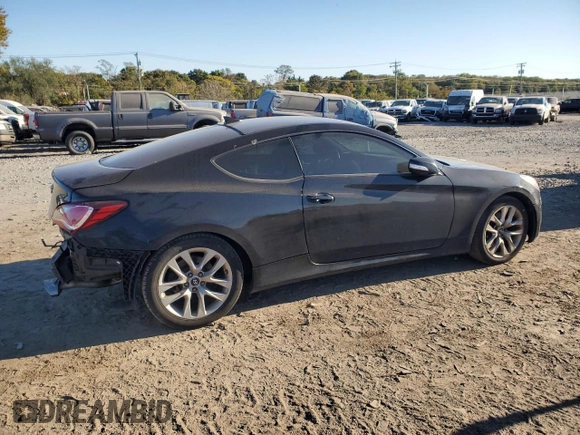 2016 Hyundai Genesis Coupe 3.8L Base with VIN KMHHT6KJ6GU135775, listed as a Copart auction lot 75342884 with 102,943 mi miles and Salvage Title. Bid and sale history available at carsss.com. Image 3.