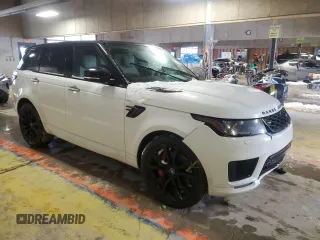2022 Land Rover Range Rover Sport HST with VIN SALWS2RU3NA206364, listed as a Copart auction lot 87572905 with 48,668 mi miles and Salvage Title. Bid and sale history available at carsss.com. Image 4.