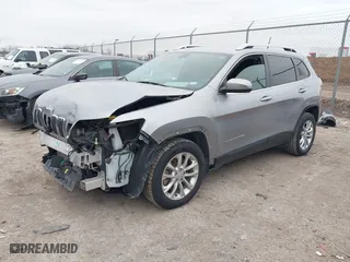 2019 Jeep Cherokee Latitude with VIN 1C4PJLCB0KD241773, listed as a IAAI auction lot 41569230 with 57,025 mi miles. Bid and sale history available at carsss.com. Image 17.