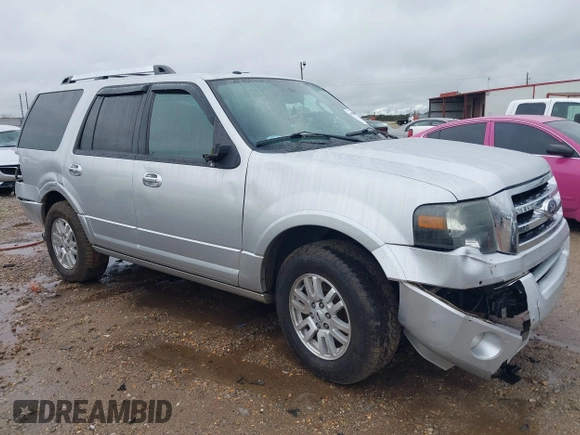 2013 Ford Expedition Limited с VIN 1FMJU1K58DEF53023, выставлен на аукционе IAAI как лот 41719645 с пробегом 113 824 миль миль и . История ставок и продаж доступна на DreamBid. Изображение 1.