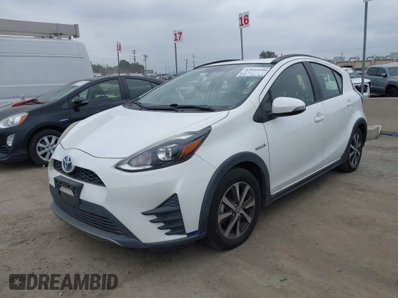 2018 Toyota Prius One with VIN JTDKDTB3XJ1599748, listed as a IAAI auction lot 42054106 with 81,947 mi miles and . Bid and sale history available at DreamBid. Image 17.