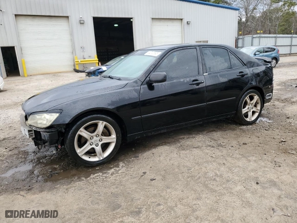 2001 Lexus IS 300 with VIN JTHBD182410012869, listed as a Copart auction lot 44012895 with NaN miles and Salvage Title. Bid and sale history available at carsss.com. Image 1.