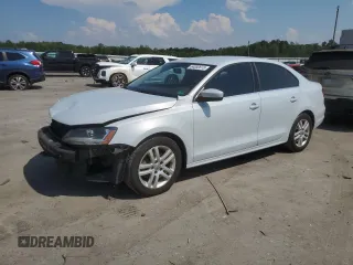 2017 Volkswagen Jetta S with VIN 3VW2B7AJ6HM324417, listed as a Copart auction lot 64080615 with 114,672 mi miles and Salvage title. Bid and sale history available at DreamBid. Image 1.