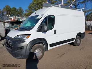 2023 Ram ProMaster Cargo Van with VIN 3C6LRVCG1PE509967, listed as a IAAI auction lot 41387568 with 1 mi miles. Bid and sale history available at carsss.com. Image 16.