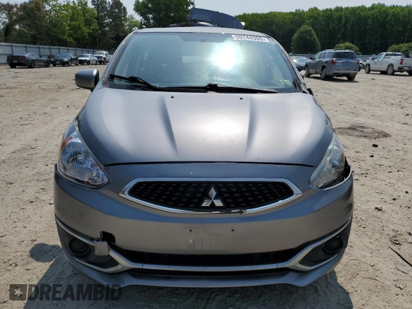 2019 Mitsubishi Mirage ES z VIN ML32A3HJ3KH005396, wystawiony jako Copart lot #59744395 z przebiegiem 88 848 mil mil oraz Szkoda całkowita • Salvage title. Historia ofert i sprzedaży dostępna na DreamBid. Obrazek 5.