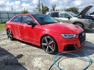 2020 Audi RS 3 z VIN WUABWGFF7LA905865, wystawiony jako Copart lot #74058024 z przebiegiem 7 414 mil mil oraz Nie do naprawy • Non repairable. Historia ofert i sprzedaży dostępna na DreamBid. Obrazek 4.