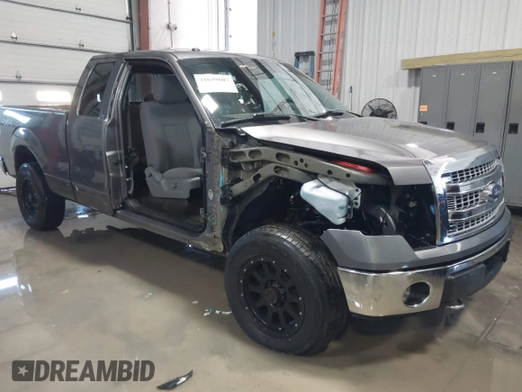 2014 Ford F-150 XL with VIN 1FTFX1ET0EFC70803, listed as a IAAI auction lot 41639807 with 118,745 mi miles and . Bid and sale history available at DreamBid. Image 1.