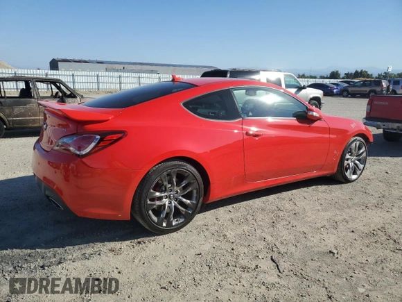 2016 Hyundai Genesis Coupe R-Spec with VIN KMHHU6KJ6GU133926, listed as a Copart auction lot 72978424 with 89,391 mi miles and Salvage title. Bid and sale history available at DreamBid. Image 3.