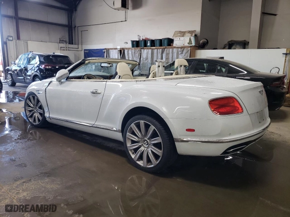 2018 Bentley Continental GT with VIN SCBGU3ZA9JC066355, listed as a Copart auction lot 69821164 with 19,551 mi miles and Salvage Title. Bid and sale history available at carsss.com. Image 2.