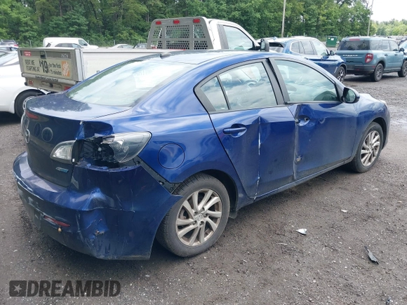 2012 Mazda 3 i Grand Touring with VIN JM1BL1W86C1682545, listed as a IAAI auction lot 42650042 with 101,803 mi miles and . Bid and sale history available at DreamBid. Image 4.