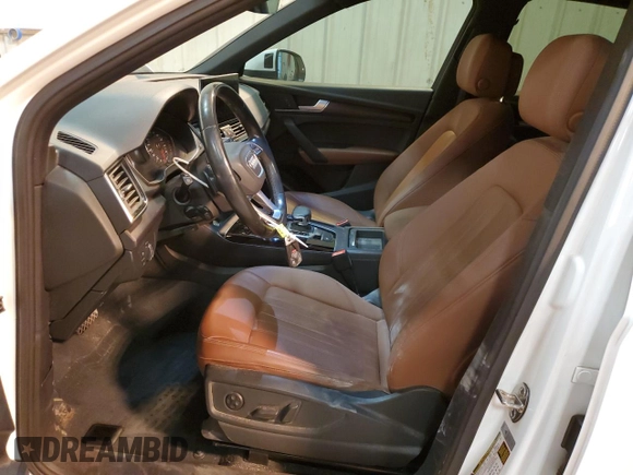 2022 Audi Q5 S line Premium z VIN WA1GAAFY6N2030009, wystawiony jako Copart lot #47274395 z przebiegiem 42 569 mil mil oraz Szkoda całkowita • Salvage title. Historia ofert i sprzedaży dostępna na DreamBid. Obrazek 7.