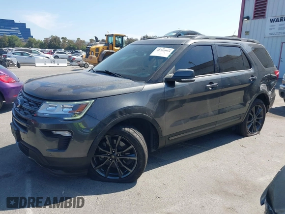 2018 Ford Explorer XLT with VIN 1FM5K7D89JGA68620, listed as a IAAI auction lot 42509964 with 81,548 mi miles and . Bid and sale history available at DreamBid. Image 2.