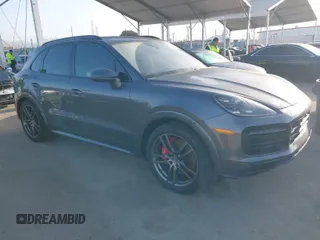2021 Porsche Cayenne GTS z VIN WP1AG2AY0MDA35148, wystawiony jako IAAI lot #41949459 z przebiegiem 12 844 mil mil oraz . Historia ofert i sprzedaży dostępna na DreamBid. Obrazek 1.