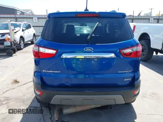 2019 Ford EcoSport Titanium z VIN MAJ6S3KL0KC260936, wystawiony jako IAAI lot #42264210 z przebiegiem 114 755 mil mil oraz . Historia ofert i sprzedaży dostępna na DreamBid. Obrazek 20.