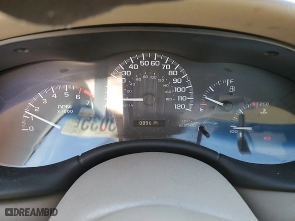 2004 Chevrolet Classic with VIN 1G1ND52F14M703154, listed as a Copart auction lot 47193035 with 89,614 mi miles and Salvage Title. Bid and sale history available at carsss.com. Image 9.