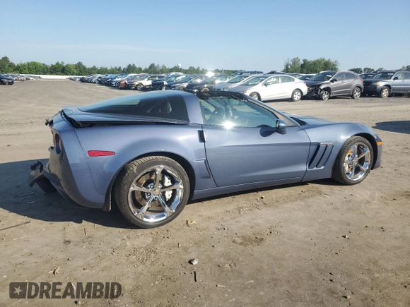 2011 Chevrolet Corvette Z16 Grand Sport 3LT with VIN 1G1YW2DW2B5106525, listed as a Copart auction lot 63460725 with 75,931 mi miles and Salvage title. Bid and sale history available at DreamBid. Image 3.
