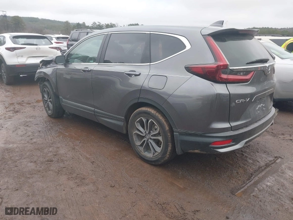 2020 Honda CR-V EX-L with VIN 5J6RW1H8XLA020268, listed as a IAAI auction lot 41410853 with 79,507 mi miles. Bid and sale history available at carsss.com. Image 3.