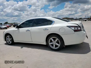 2014 Nissan Maxima S with VIN 1N4AA5AP2EC441439, listed as a Copart auction lot 55456425 with 193,649 mi miles and Salvage Title. Bid and sale history available at DreamBid. Image 2.