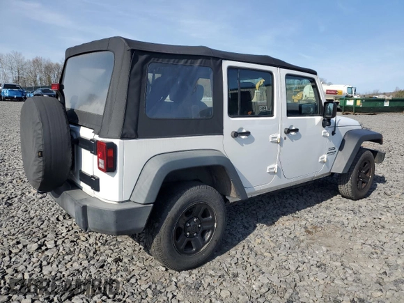 2016 Jeep Wrangler Unlimited Sport with VIN 1C4BJWDG4GL235252, listed as a Copart auction lot 54218885 with 118,849 mi miles and Salvage Title. Bid and sale history available at DreamBid. Image 3.
