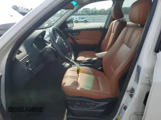 2007 BMW X3 3.0si with VIN WBXPC93477WF24672, listed as a Copart auction lot 60688365 with 140,919 mi miles and Salvage title. Bid and sale history available at DreamBid. Image 7.