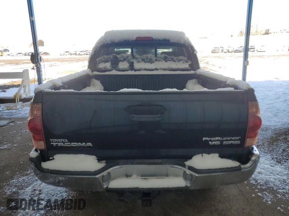 2005 Toyota Tacoma PreRunner with VIN 5TEJU62N15Z085684, listed as a Copart auction lot 46368465 with 294,117 mi miles and Clean Title. Bid and sale history available at carsss.com. Image 6.