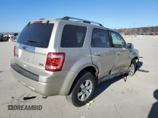 2012 Ford Escape Limited with VIN 1FMCU0EG6CKB95419, listed as a Copart auction lot 84207334 with 80,486 mi miles and Salvage Title. Bid and sale history available at DreamBid. Image 3.