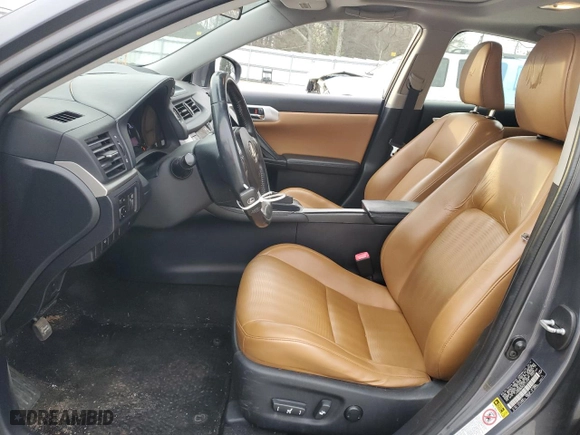 2012 Lexus CT 200h with VIN JTHKD5BH4C2114149, listed as a Copart auction lot 48964375 with 170,874 mi miles and Salvage Title. Bid and sale history available at carsss.com. Image 7.