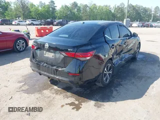 2023 Nissan Sentra SV with VIN 3N1AB8CV2PY276039, listed as a IAAI auction lot 42074619 with 21,495 mi miles and . Bid and sale history available at DreamBid. Image 4.