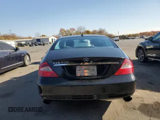 2007 Mercedes-Benz CLS-Class 5.5L with VIN WDDDJ72X37A080034, listed as a Copart auction lot 77105634 with 5,546 mi miles and Salvage Title. Bid and sale history available at carsss.com. Image 6.