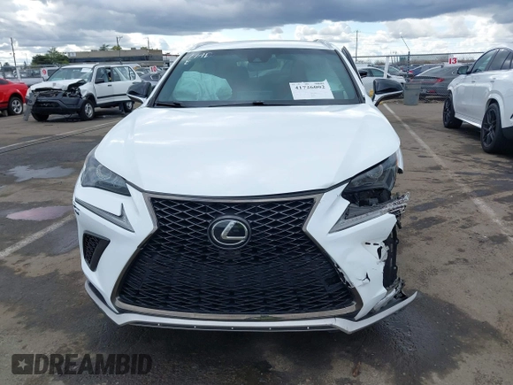 2019 Lexus NX with VIN JTJYARBZXK2127780, listed as a IAAI auction lot 41726002 with 157,916 mi miles. Bid and sale history available at carsss.com. Image 12.
