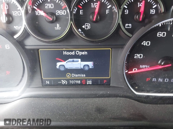 2019 Chevrolet Silverado 1500 RST with VIN 1GCUYEED5KZ216511, listed as a IAAI auction lot 42020392 with 70,798 mi miles and . Bid and sale history available at DreamBid. Image 15.