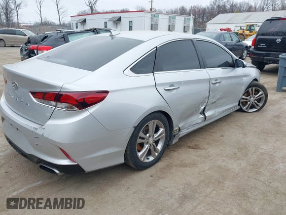 2018 Hyundai Sonata SEL with VIN 5NPE34AF6JH680868, listed as a IAAI auction lot 41789915 with 55,837 mi miles and . Bid and sale history available at DreamBid. Image 4.