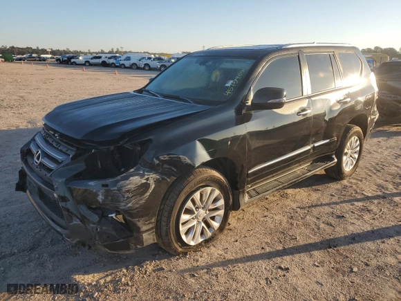 2019 Lexus GX with VIN JTJBM7FX8K5215879, listed as a Copart auction lot 45759045 with 101,280 mi miles and Salvage Title. Bid and sale history available at carsss.com. Image 1.