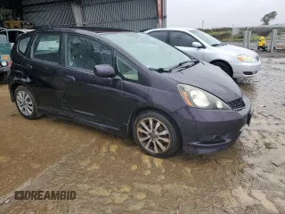 2013 Honda Fit Sport with VIN JHMGE8H50DC006608, listed as a Copart auction lot 44810935 with 96,280 mi miles and Salvage Title. Bid and sale history available at carsss.com. Image 4.