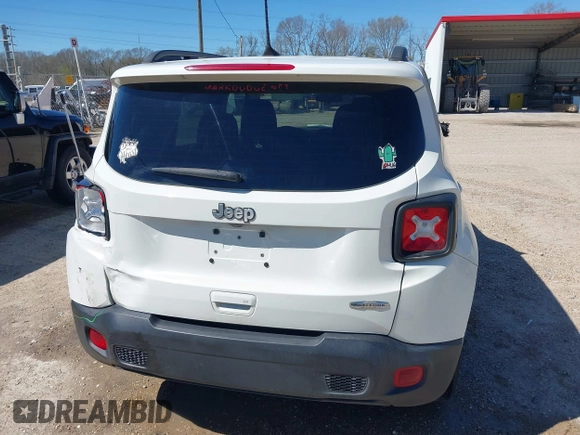 2019 Jeep Renegade Latitude with VIN ZACNJABB0KPK02371, listed as a IAAI auction lot 41717535 with 104,797 mi miles and . Bid and sale history available at DreamBid. Image 16.