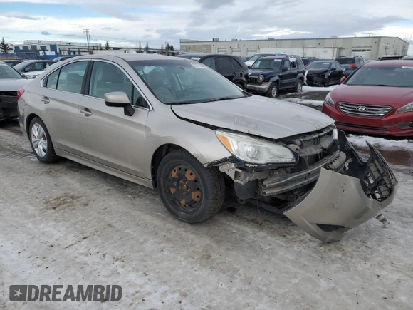 2015 Subaru Legacy 2.5i with VIN 4S3BNCA66F3070771, listed as a Copart auction lot 87874505 with 95,026 mi miles and Salvage Title. Bid and sale history available at carsss.com. Image 4.