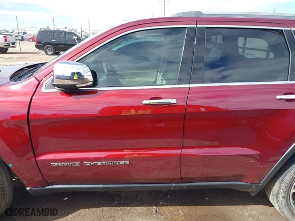 2019 Jeep Grand Cherokee Limited with VIN 1C4RJFBG8KC786522, listed as a IAAI auction lot 41481426 with 33,569 mi miles. Bid and sale history available at carsss.com. Image 14.