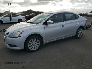 2015 Nissan Sentra SV with VIN 3N1AB7AP9FY286709, listed as a Copart auction lot 41843985 with 85,237 mi miles and Salvage Title. Bid and sale history available at DreamBid. Image 1.