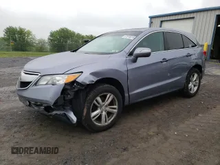 2014 Acura RDX with VIN 5J8TB4H3XEL014184, listed as a Copart auction lot 57018615 with 109,577 mi miles and Salvage title. Bid and sale history available at DreamBid. Image 1.