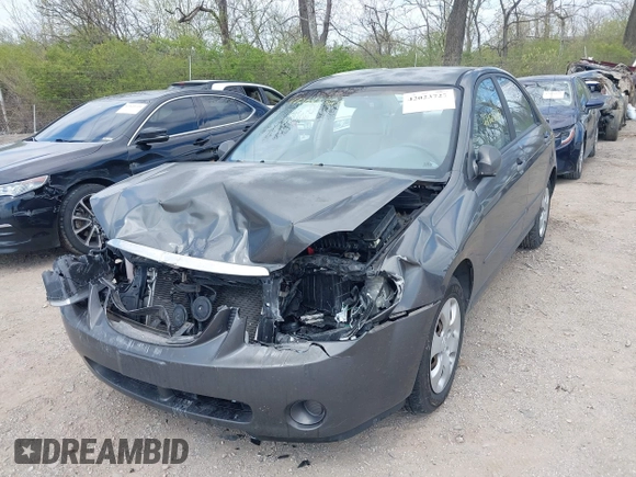 2006 Kia Spectra EX with VIN KNAFE121365346365, listed as a IAAI auction lot 42023727 with 87,345 mi miles and . Bid and sale history available at DreamBid. Image 2.
