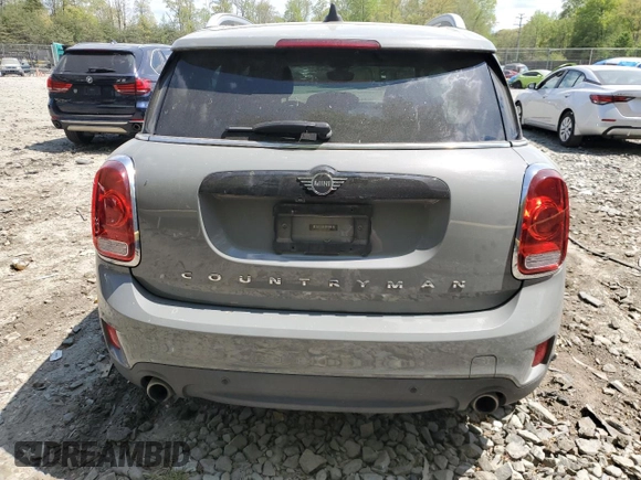 2019 MINI Countryman Cooper S with VIN WMZYT5C57K3G94947, listed as a Copart auction lot 54094365 with 22,096 mi miles and Salvage title. Bid and sale history available at DreamBid. Image 6.