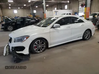 2015 Mercedes-Benz CLA 250 with VIN WDDSJ4GB8FN194072, listed as a Copart auction lot 56316705 with 160,539 mi miles and Clean Title. Bid and sale history available at DreamBid. Image 1.