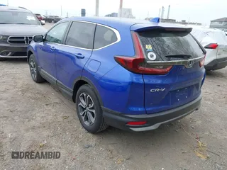 2022 Honda CR-V EX z VIN 7FARW2H55NE018038, wystawiony jako IAAI lot #42066301 z przebiegiem 33 197 mil mil oraz . Historia ofert i sprzedaży dostępna na DreamBid. Obrazek 3.