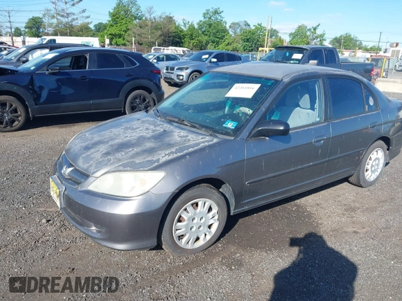 2004 Honda Civic LX z VIN 2HGES16594H525294, wystawiony jako IAAI lot #42261816 z przebiegiem Nie podano mil oraz . Historia ofert i sprzedaży dostępna na DreamBid. Obrazek 2.