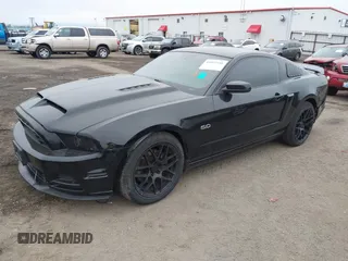 2013 Ford Mustang GT with VIN 1ZVBP8CF3D5240409, listed as a IAAI auction lot 41022550 with 133,744 mi miles. Bid and sale history available at carsss.com. Image 23.